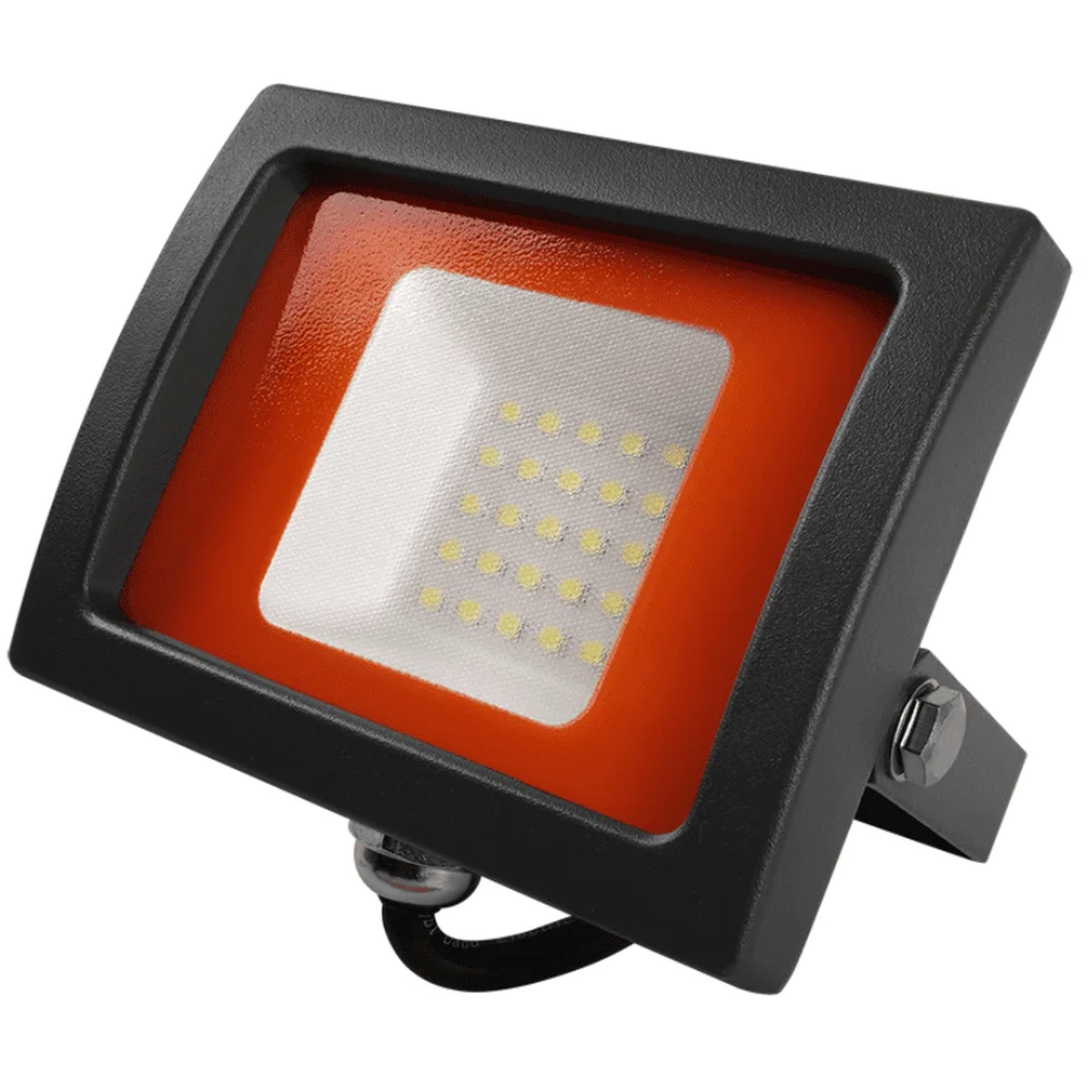 Прожектор светодиодный PFL-SC 20Вт 6500К IP65 закалённое матовое стекло наружный JazzWay (5004887)